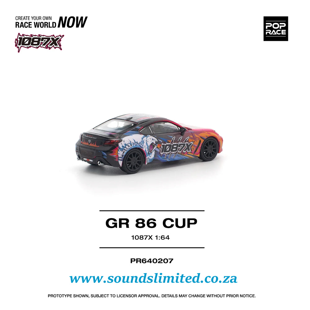 Pop Race Toyota 1087X GR86 CUP PR64-207