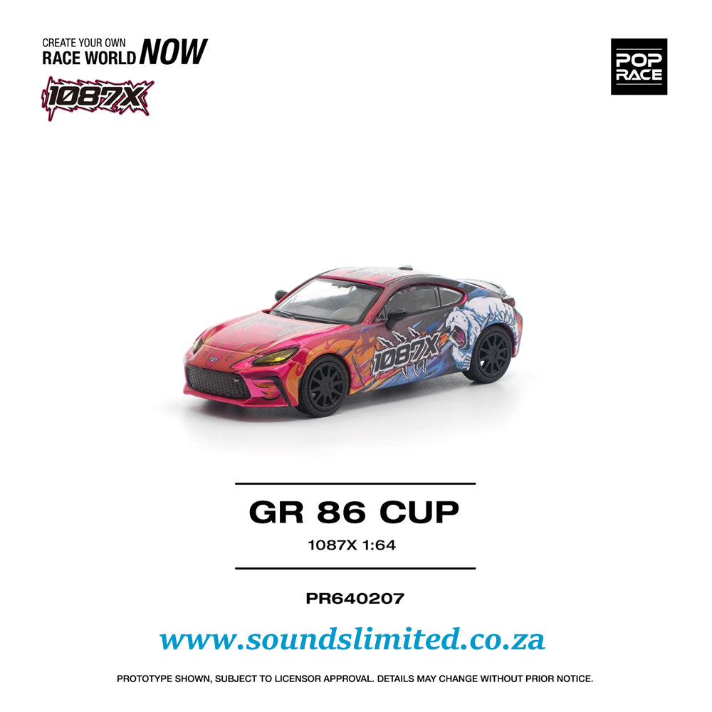 Pop Race Toyota 1087X GR86 CUP PR64-207