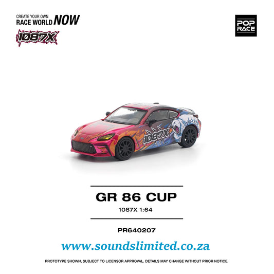 Pop Race Toyota 1087X GR86 CUP PR64-207