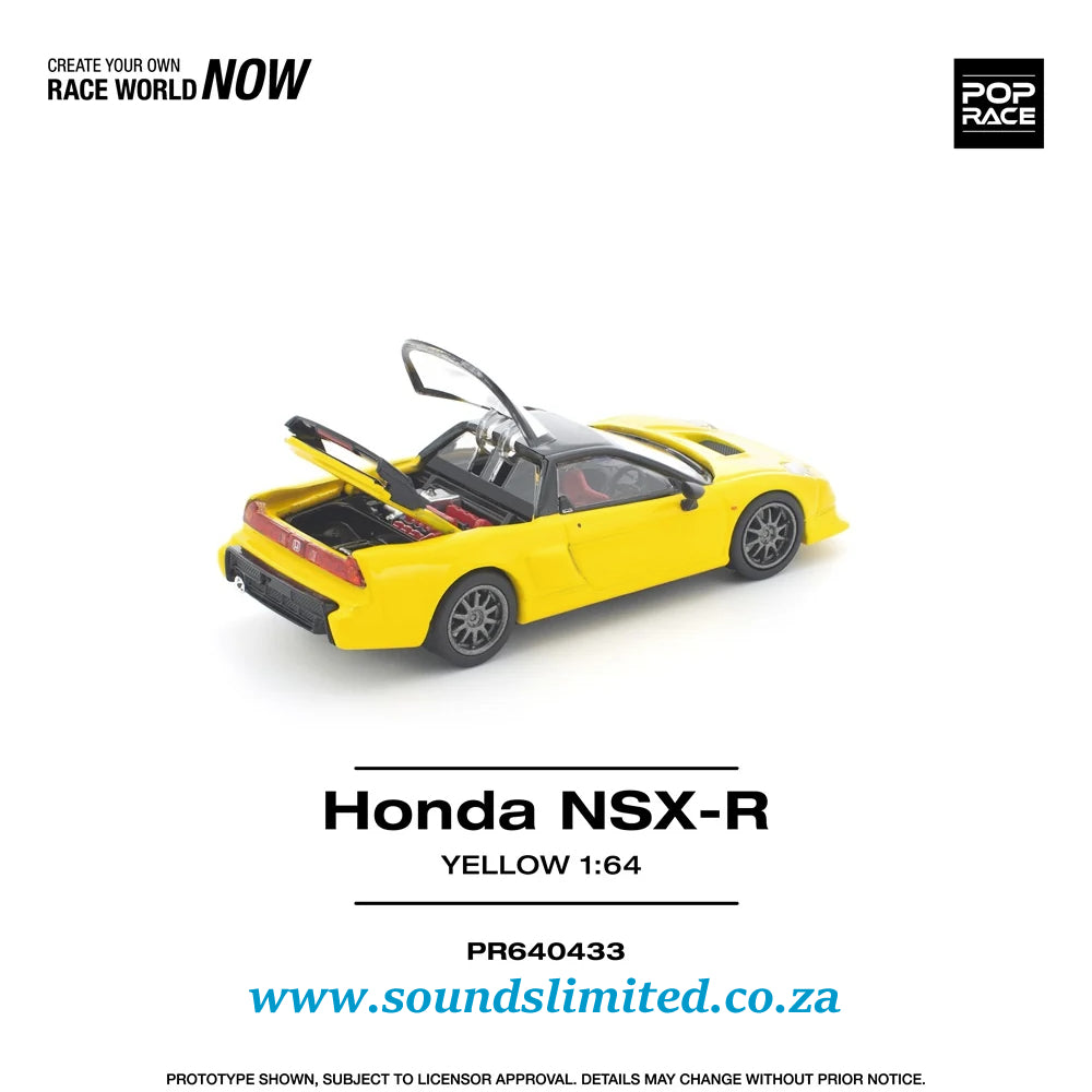 Poprace Honda NSX-R Yellow PR64-433