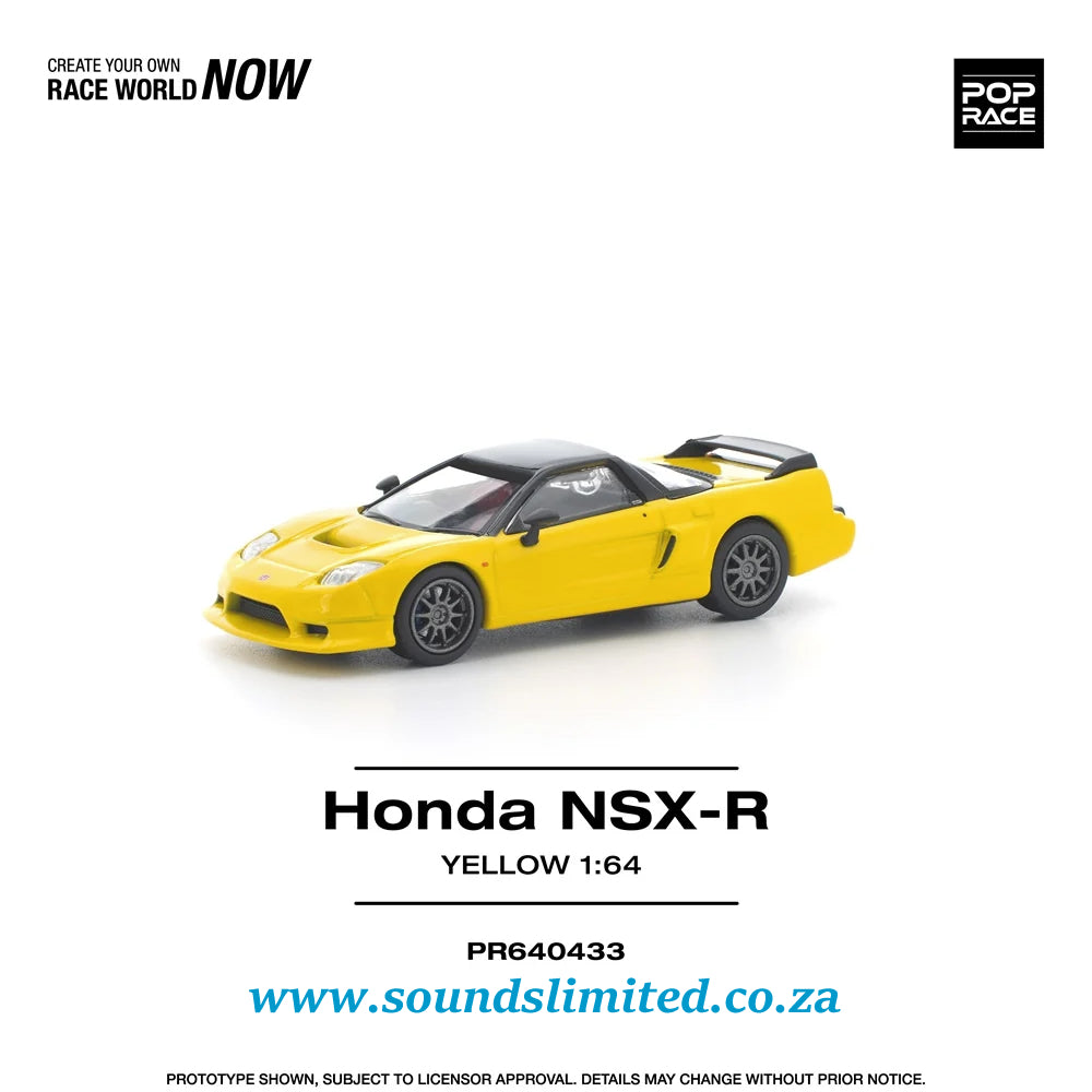Poprace Honda NSX-R Yellow PR64-433