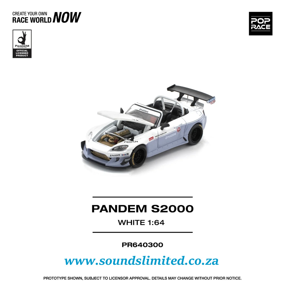 Poprace Honda PANDEM S2000 White New Tooling PR640300 