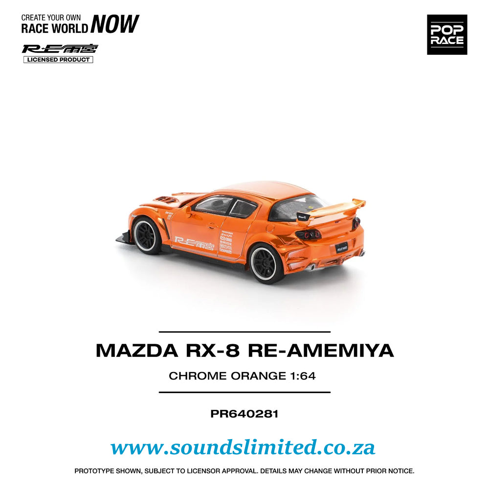 Poprace Mazda RX-8 RE-Amemiya Chrome Orange PR640281