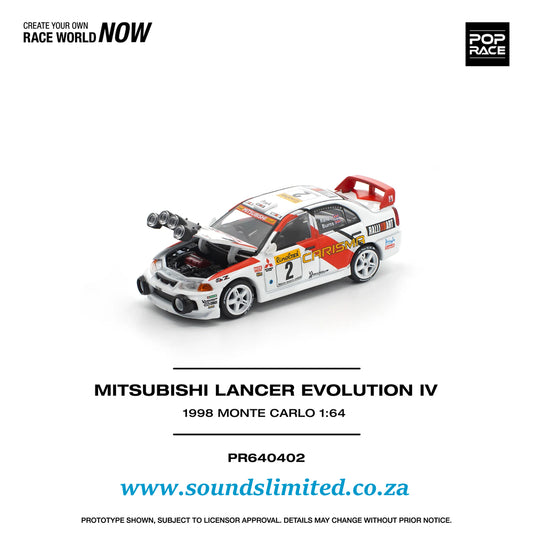 Poprace Mitsubishi Lancer Evolution IV 1998 Monte Carlo Rally PR640402