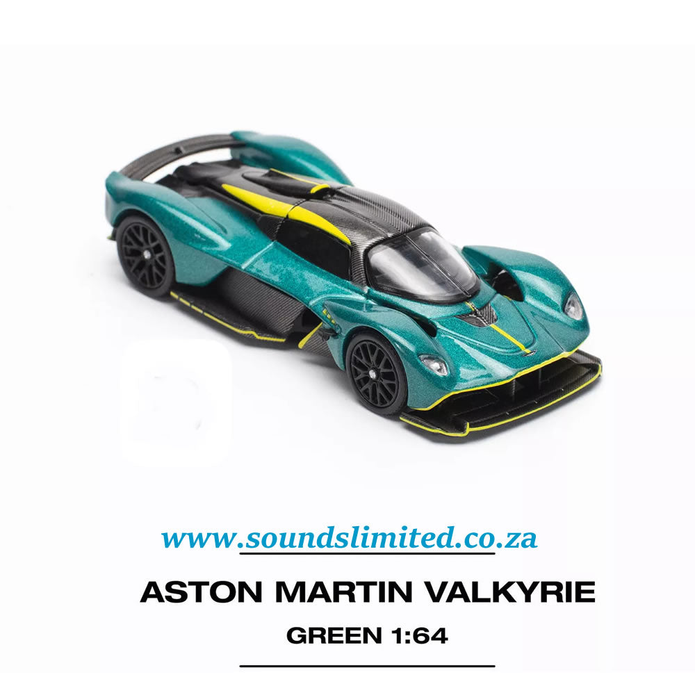 Pop Race 1/64 Aston Martin Valkyrie - Viridian Green PR64-54