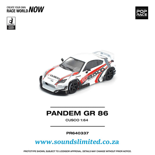 Poprace Pandem GR86 Cusco PR640337