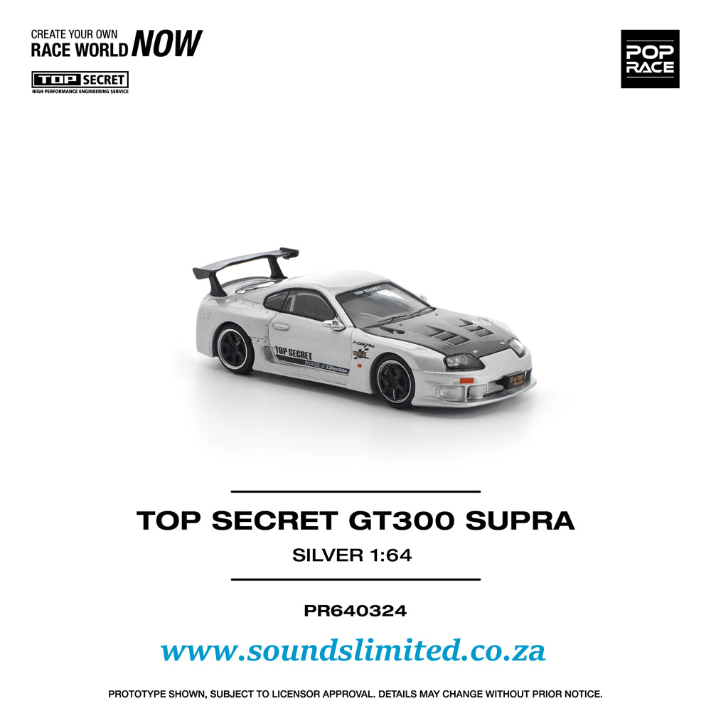Poprace Top Secret GT300 Supra Silver PR640324 