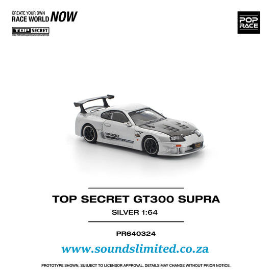 Poprace Top Secret GT300 Supra Silver PR640324 