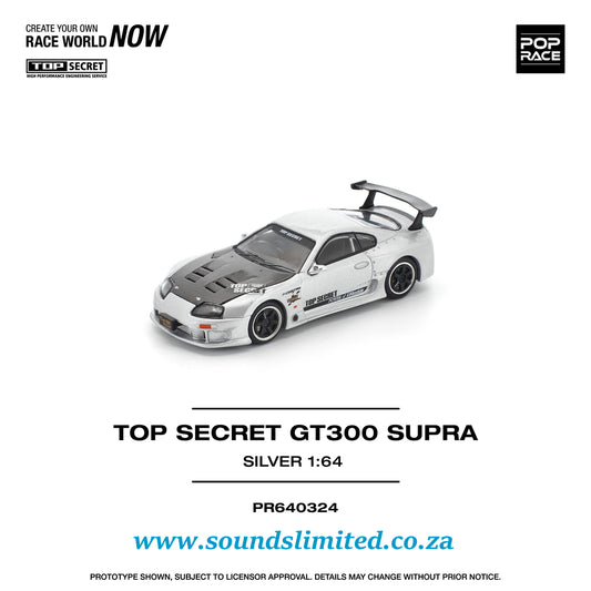 Poprace Top Secret GT300 Supra Silver PR640324 
