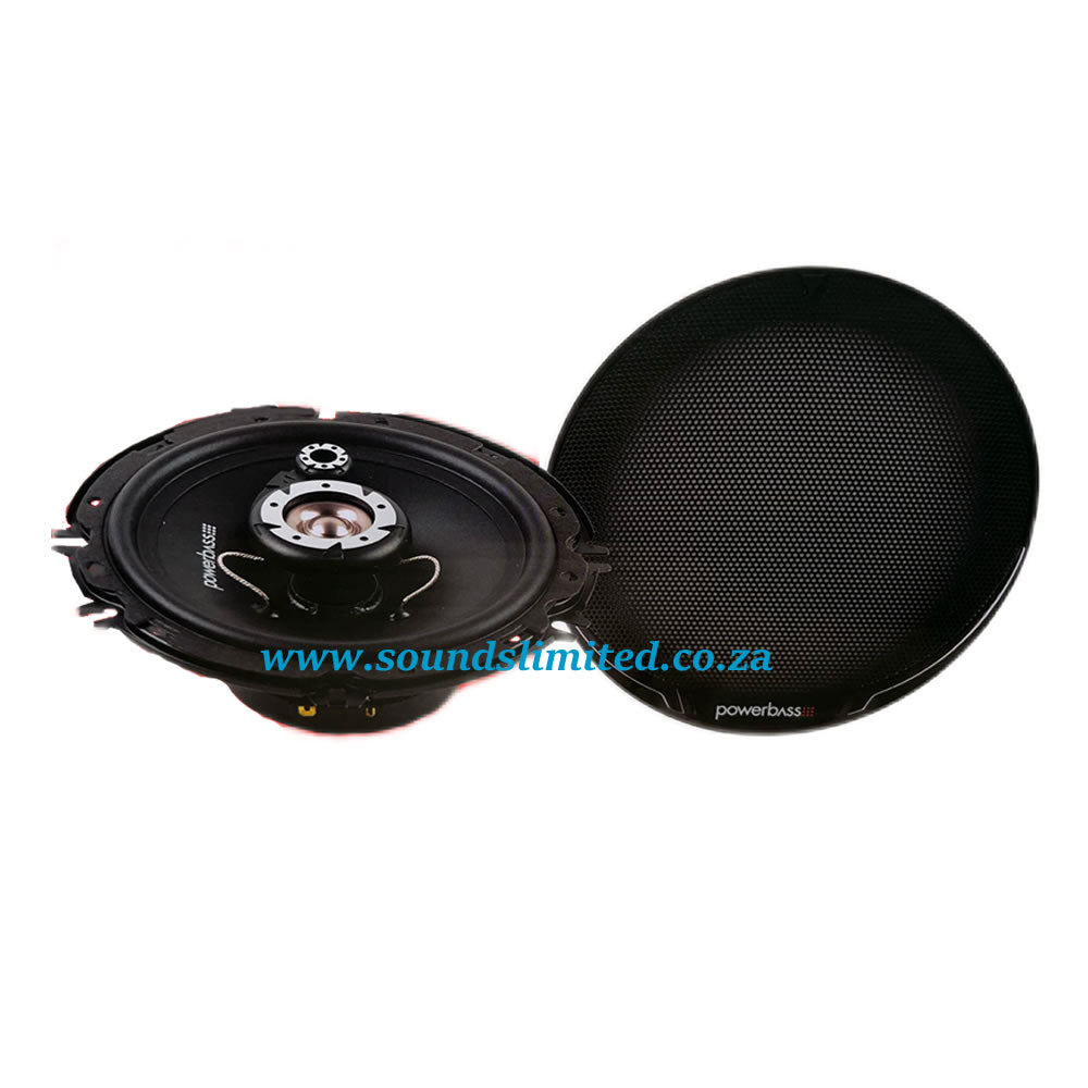 Powerbass PB653 6.5 inch 3 way speakers 450w