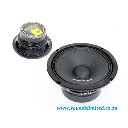 Powerbass PMB-6500PRO - 6.5inch 600W Midbass Speakers