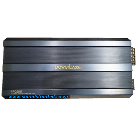 PowerBass PRO9K5 - 5 Channel 9000w Amplifier