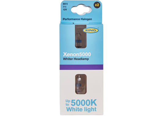 Ring Xenon5000 H11 5000K halogen headlamp