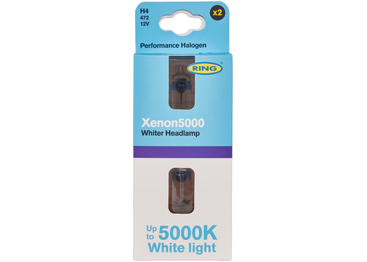 Ring Xenon5000 H4 5000K halogen headlamp