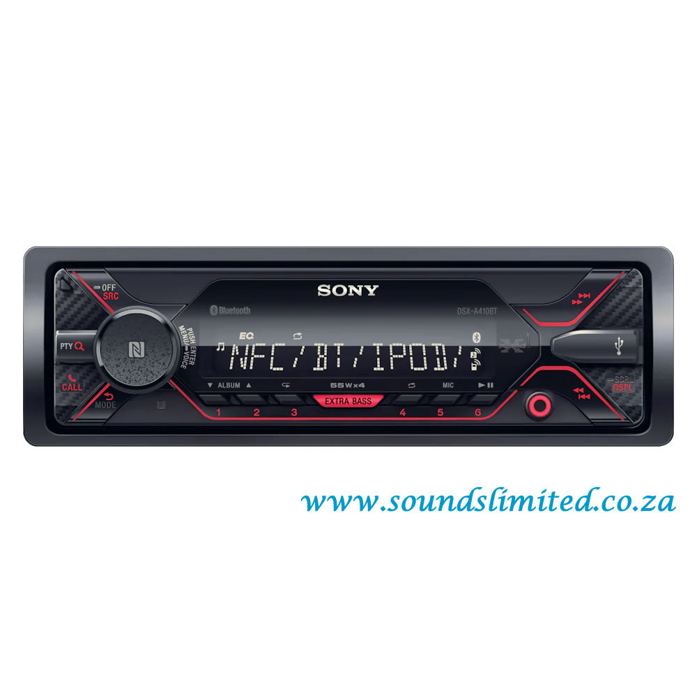 Sony DSX-A410BT - Media Receiver with Bluetooth® Technology