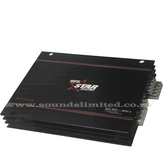 Starsound SSA-RED-8600.4 Red Arrow 4ch Amplifier