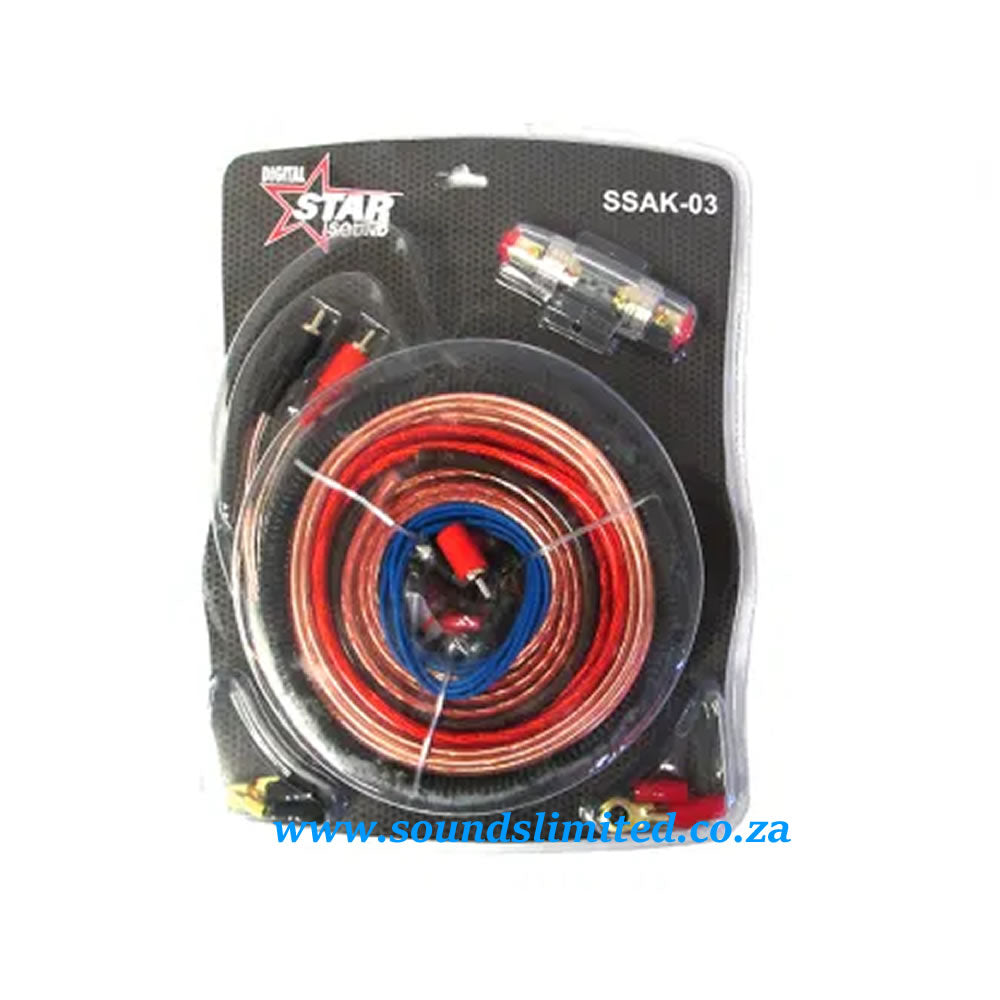 Starsound SSA-K03 Wiring Kit - 8GA Wiring Kit