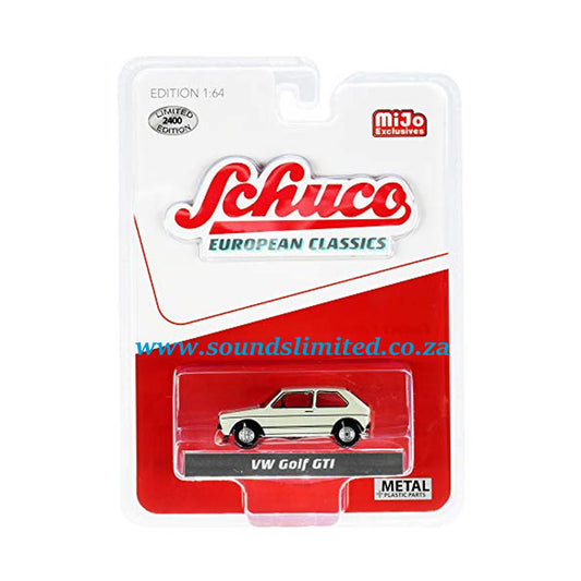 Schuco Volkswagen Golf GTI Cream European Classics Series Limited Edition