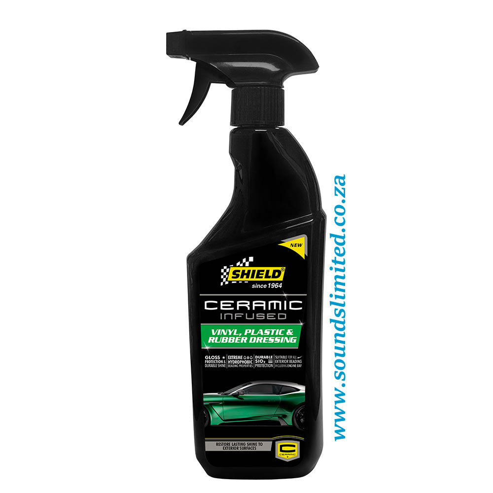 Shield Ceramic-infused Vinyl, Plastic, and Rubber Dressing SH1700