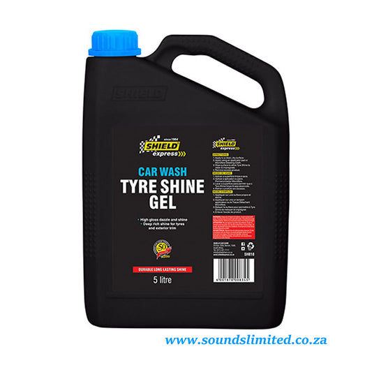 Shield Express Car Wash Tyre Shine Gel 5lt
