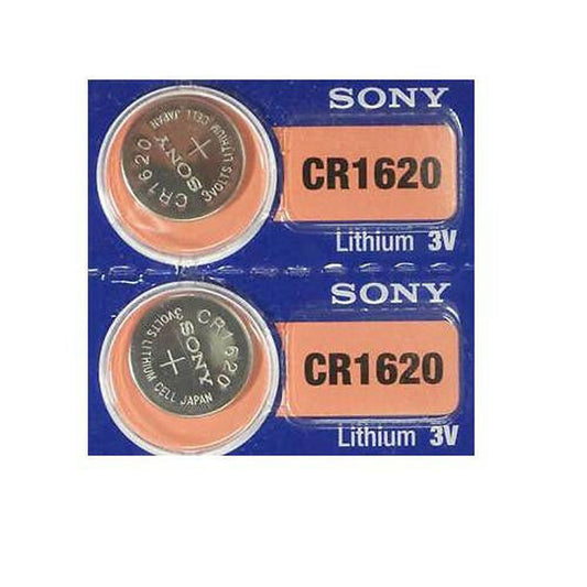 Sony CR1620 Lithium 3v 2 Pack