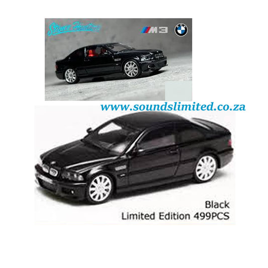 Stance Hunters x Street Weapon 1/64 BMW E46 M3 Black