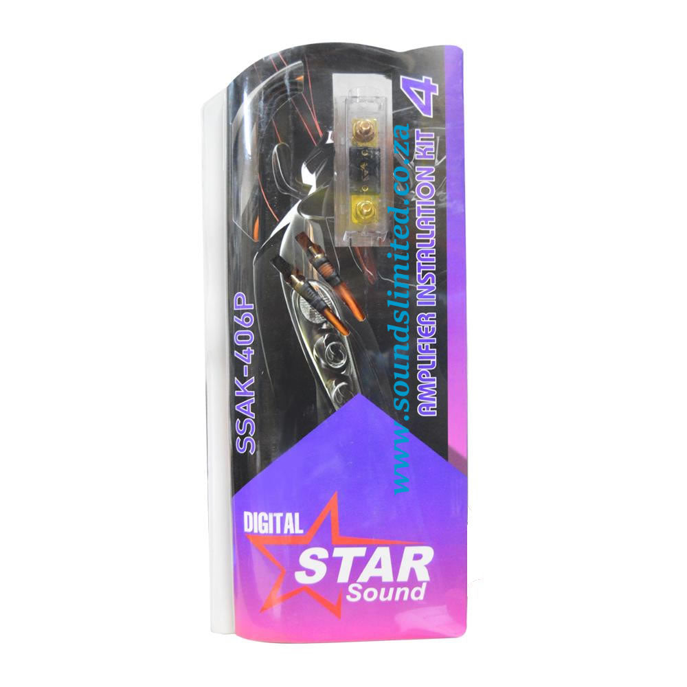 Starsound SSAK-406P 4-Gauge Wiring Kit
