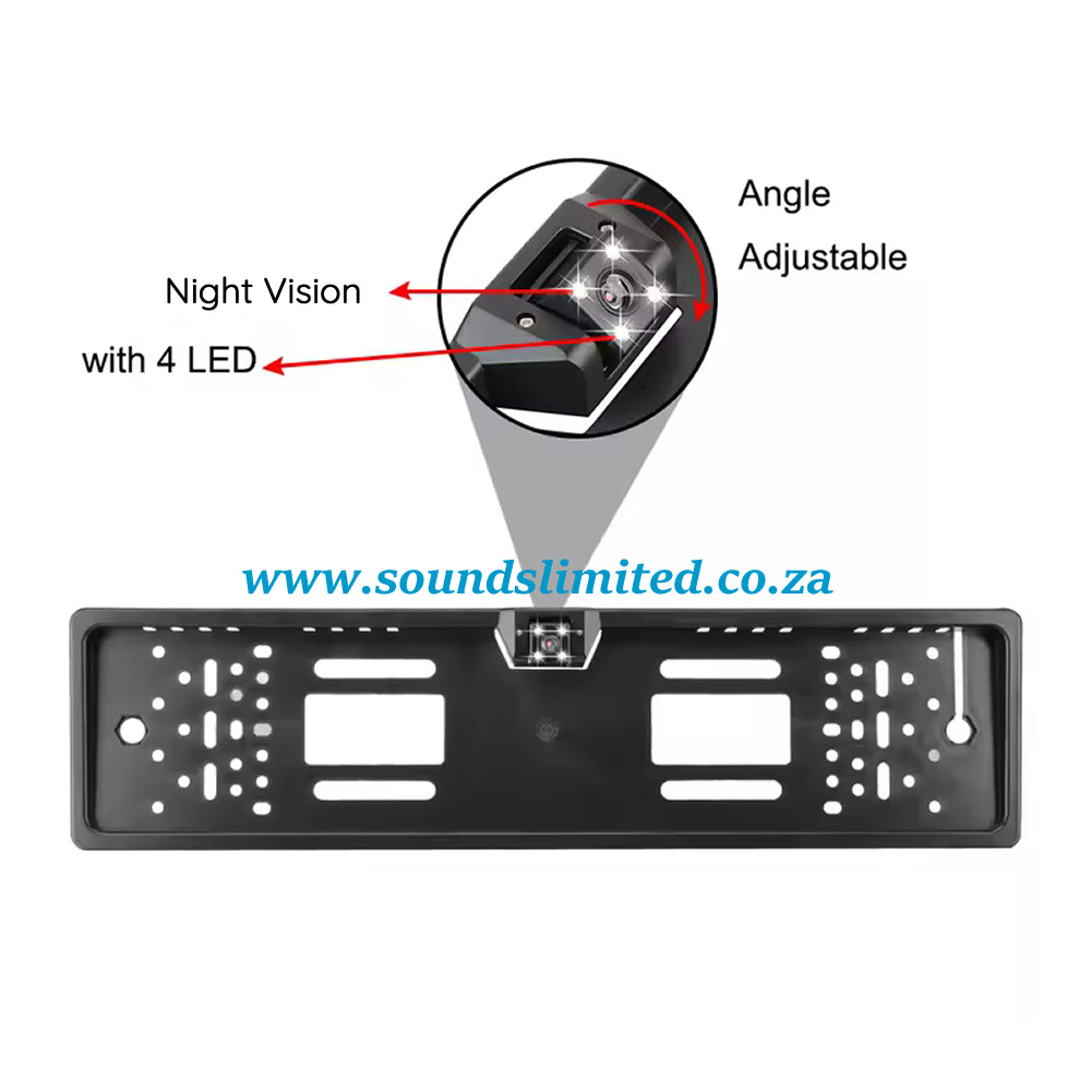 Star Sound CM-69 Rear view (Reverse) License Plate Camera