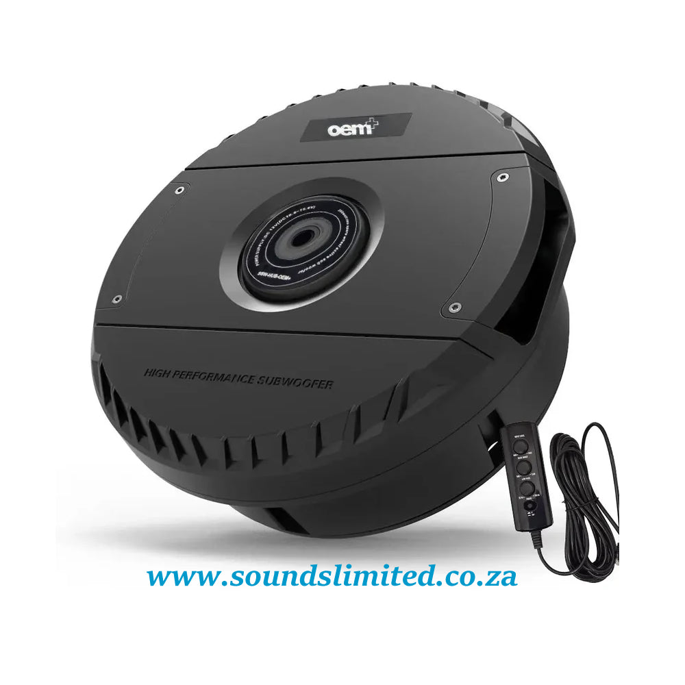 Star Sound High Performance Spare Wheel Subwoofer With Built In Amplifier (Active) SSW-HUB-OEM
