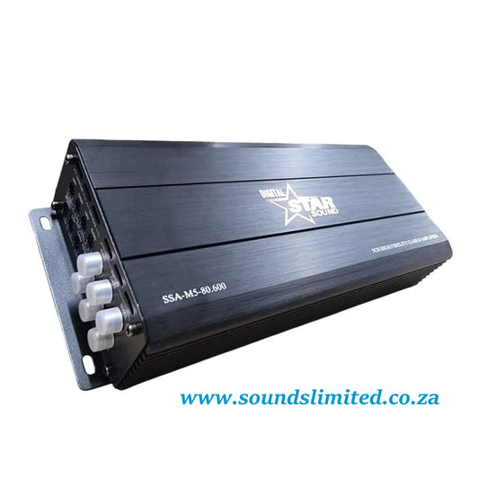 Star sound SSA-M5-80.600 5 Channel high fidelity Class D amplifier