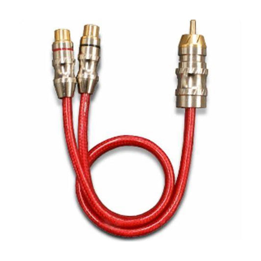 Stetsom RCA Y Cable 1M2F Gold Line Series