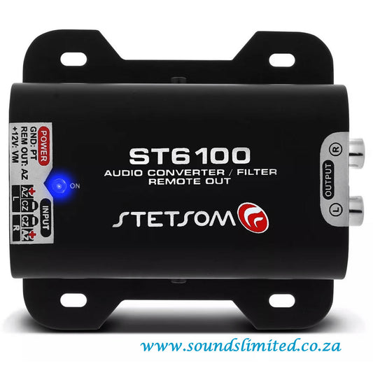 Stetsom ST6100 - Line-out Converter with Noise Filter and Remote Wire