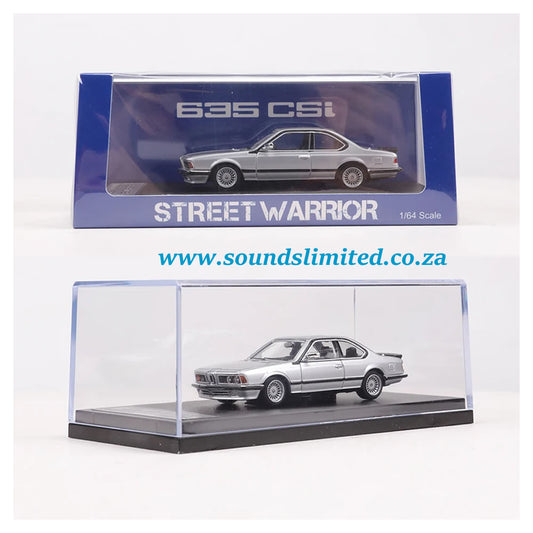 Street Warrior 1/64 BMW 635 CSi Silver