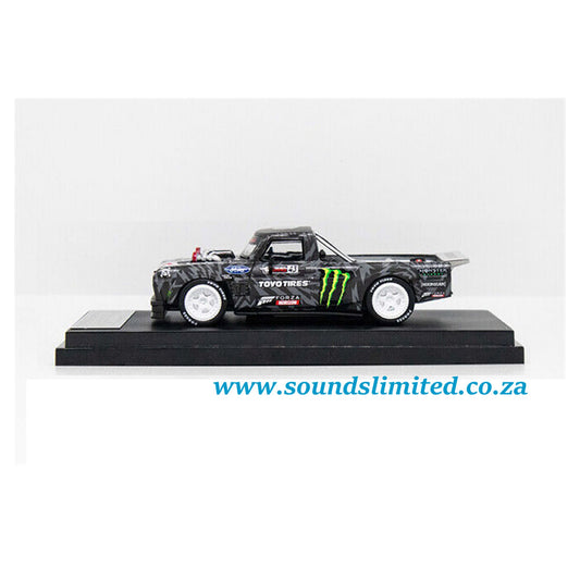Street Weapon Ford Hoonitruck Ken block 1977 F-150 PickUp Diecast Model Car 1/64