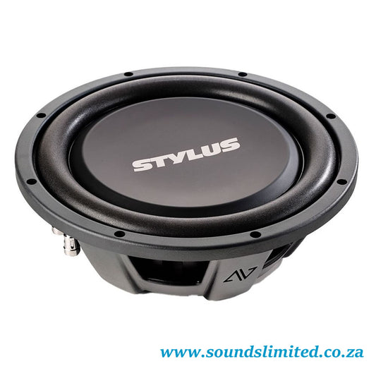 Stylus AV 10" DVC Dual 2 ohm Flat Subwoofer 5000W Peak STY-FLT101D2