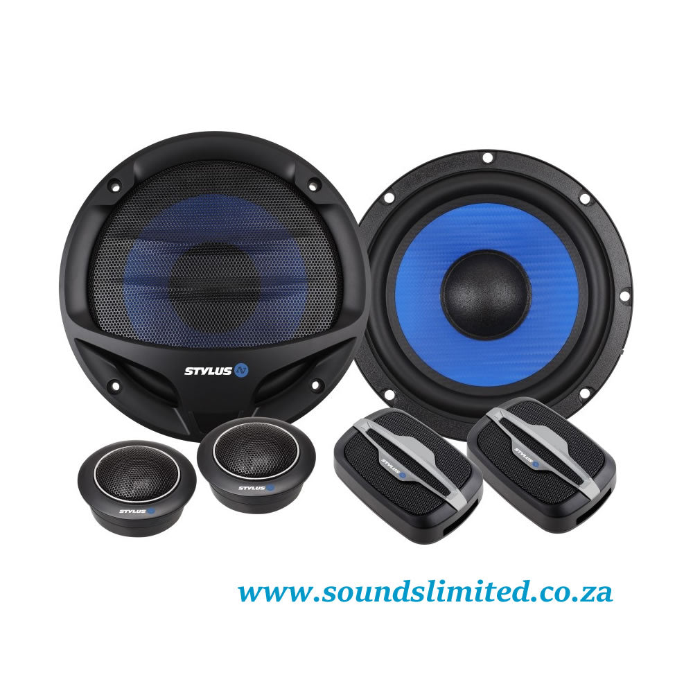 Stylus AV STY-P620 Component Door Mounted Round Car Speaker  (400 W)