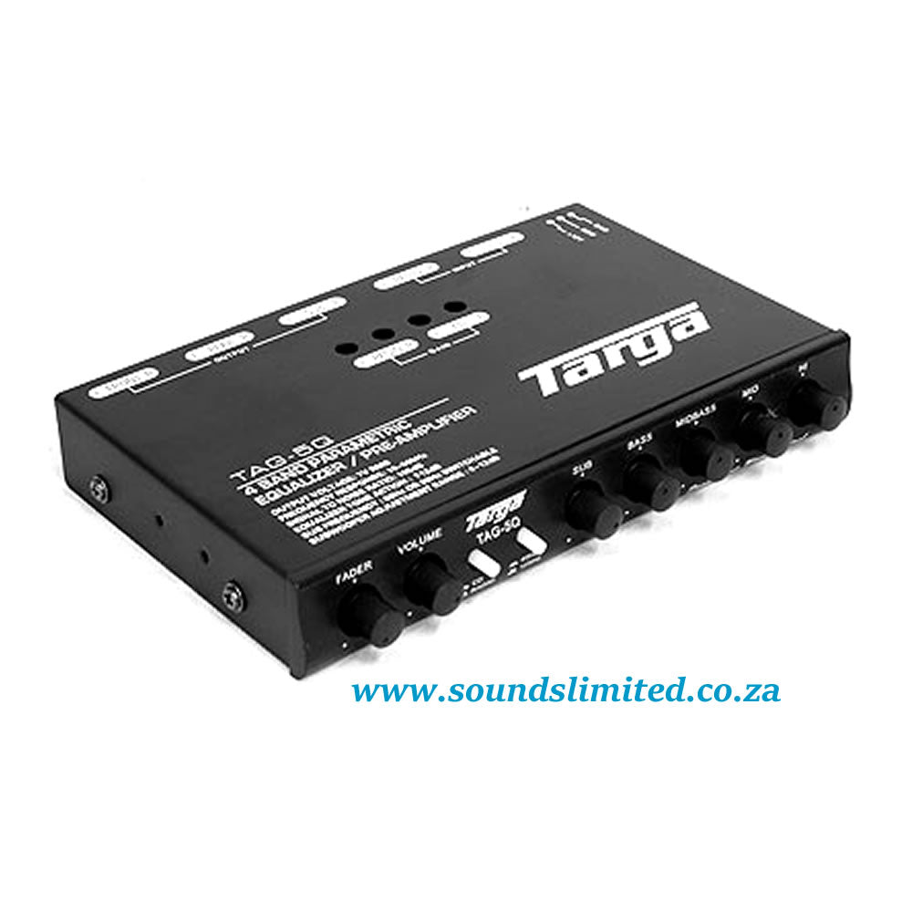 Targa TAG-5Q Equalizer 4 Band Pre Amp