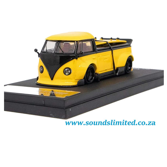 TimeMicro Volkswagen VW T1 PickUp Yellow TM643902