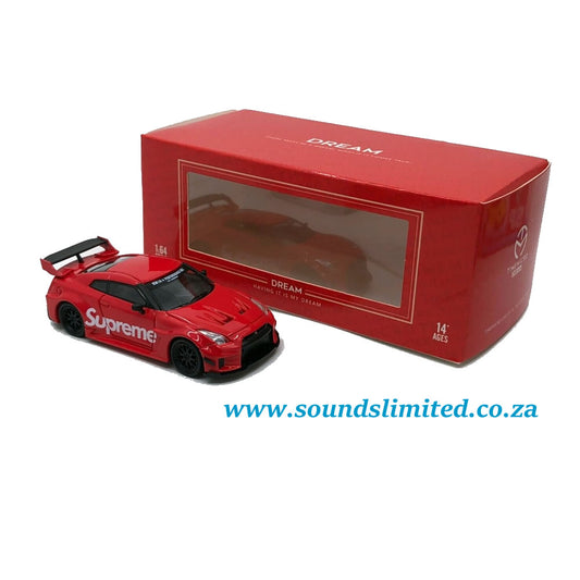 TM TimeMicro Nissan Skyline GT-R R35 Supreme 1/64 Diecast Scale Model Car