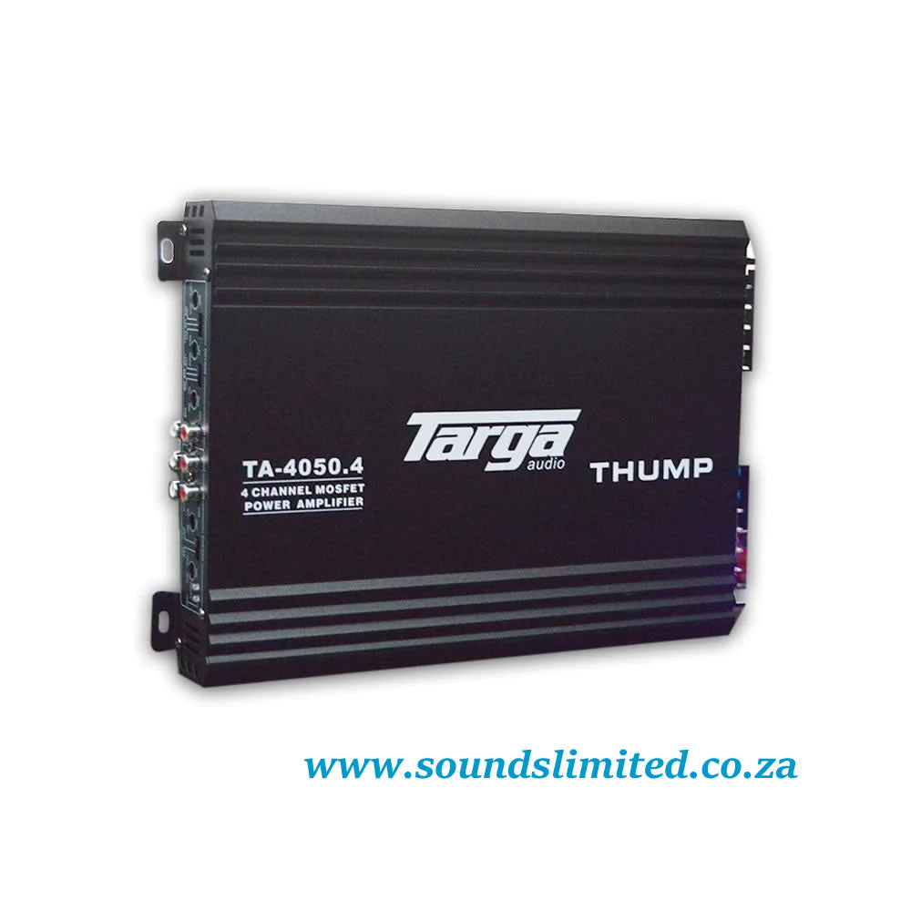 Targa TA-4050.4 Thump Series 4800w 4 Channel Amplifier