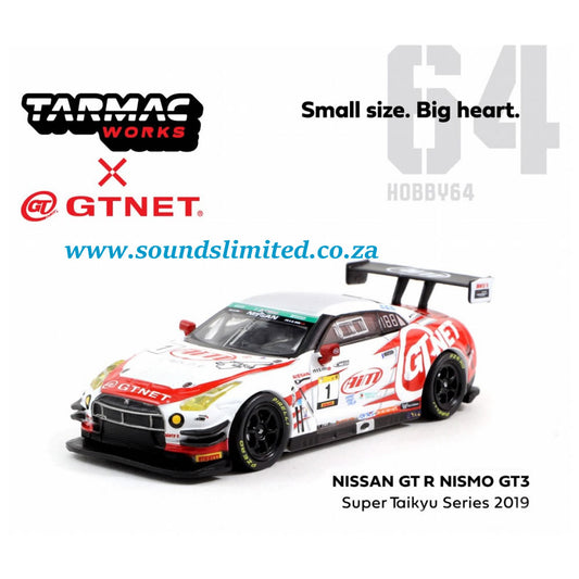 Tarmac Works 1/64 Nissan GT-R Nismo GT3 Super Taikyu Series 2019