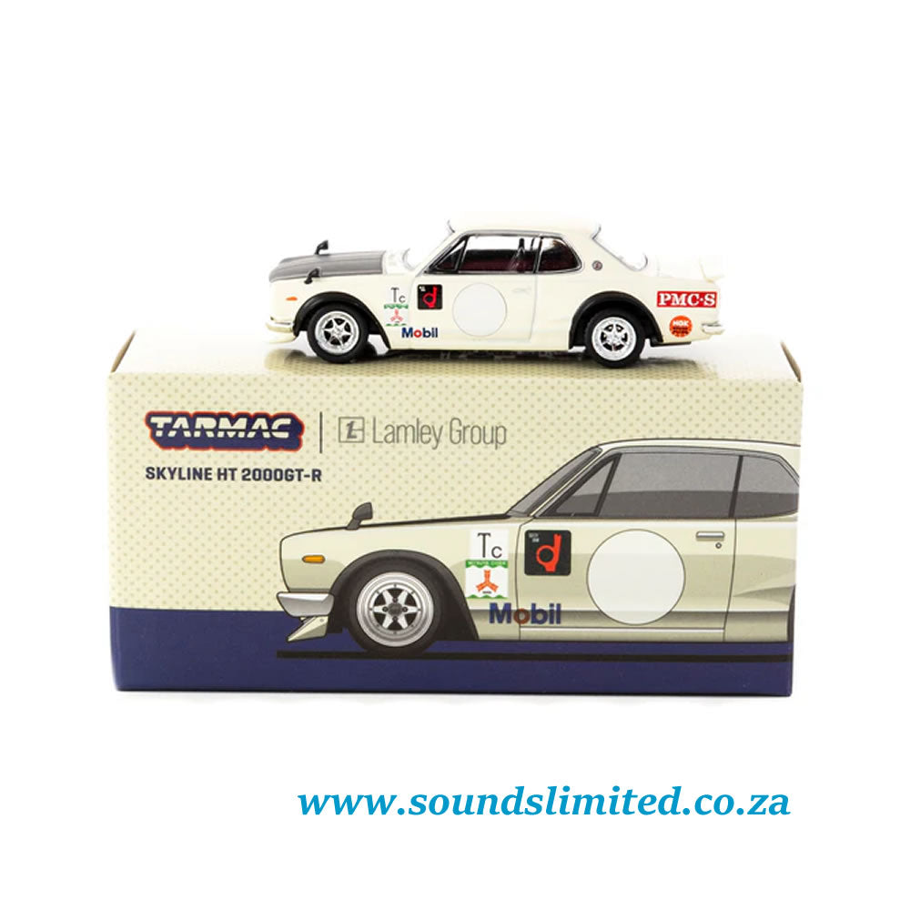Tarmac Works 1/64 GLOBAL64 Nissan Skyline 2000 GT-R (KPGC10) White T64G-043-WH2 Lamley Special Edition