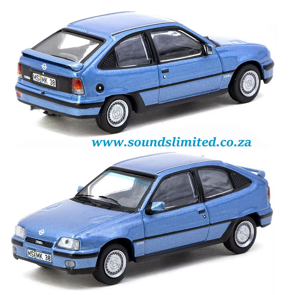 Tarmac Works 1/64 GLOBAL64 Opel Kadett GSi Super Boss Blue Metallic T64G-065-BL