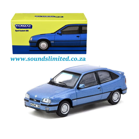 Tarmac Works 1/64 GLOBAL64 Opel Kadett GSi Super Boss Blue Metallic T64G-065-BL