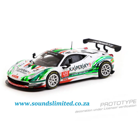 Tarmac Works 1/64 HOBBY64 Ferrari 458 Italia GT3 24 hours of Spa 2016 T64-074-16SPA49