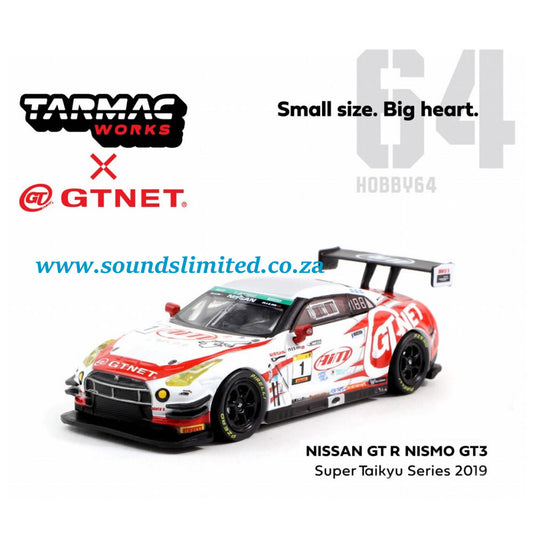 Tarmac Works 1/64 Nissan GT-R Nismo GT3 Super Taikyu Series 2019