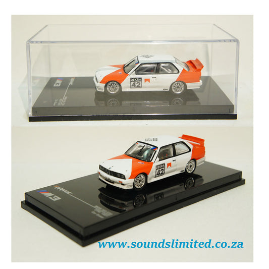 Tarmac Works BMW M3 E30 DTM 1991 Cor Euser #42 1/64 T64-009-MAR