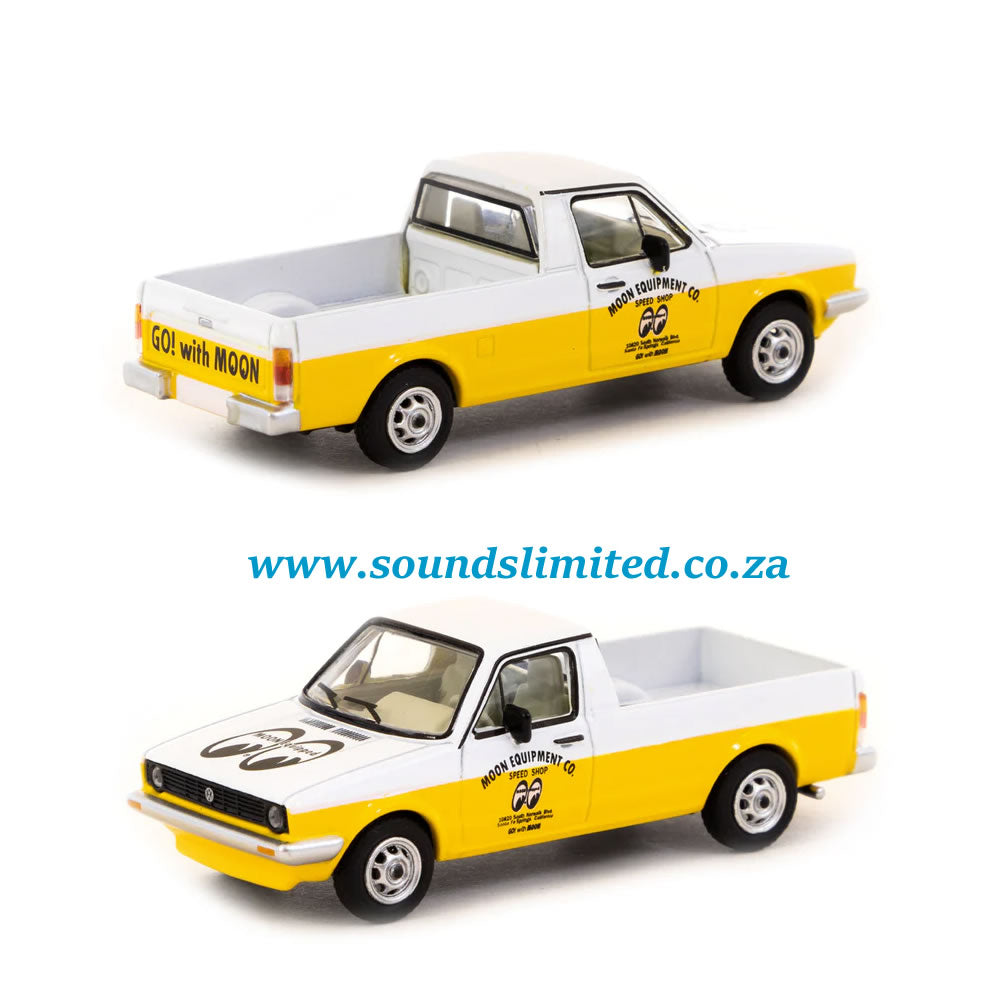 Tarmac Works COLLAB64 with Schuco Volkswagen Caddy - Moon Equipped Diecast 1/64