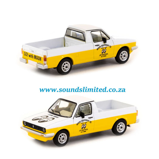 Tarmac Works COLLAB64 with Schuco Volkswagen Caddy - Moon Equipped Diecast 1/64