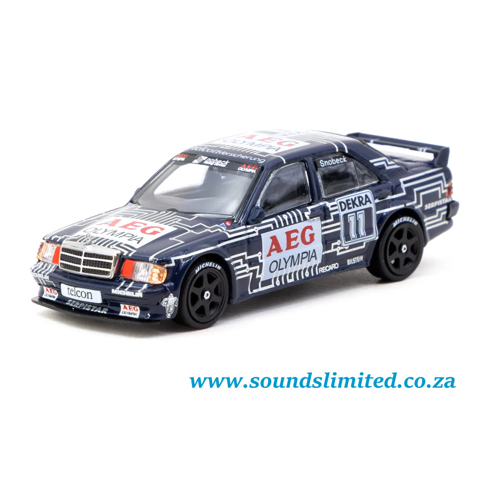 Tarmac Works Mercedes-Benz 190 E 2.5-16 EVO 1 DTM 1989 Dany Snobeck T64G-057-89DTM11